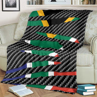 South Africa Beast Blanket Ripped Flag Graphic - Wonder Print Shop