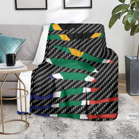 South Africa Beast Blanket Ripped Flag Graphic - Wonder Print Shop