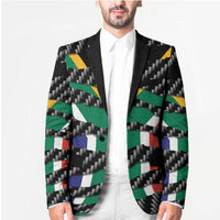 South Africa Beast Blazer Ripped Flag Graphic - Wonder Print Shop