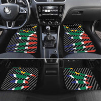 South Africa Beast Car Mats Ripped Flag Graphic - Wonder Print Shop