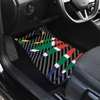 South Africa Beast Car Mats Ripped Flag Graphic - Wonder Print Shop