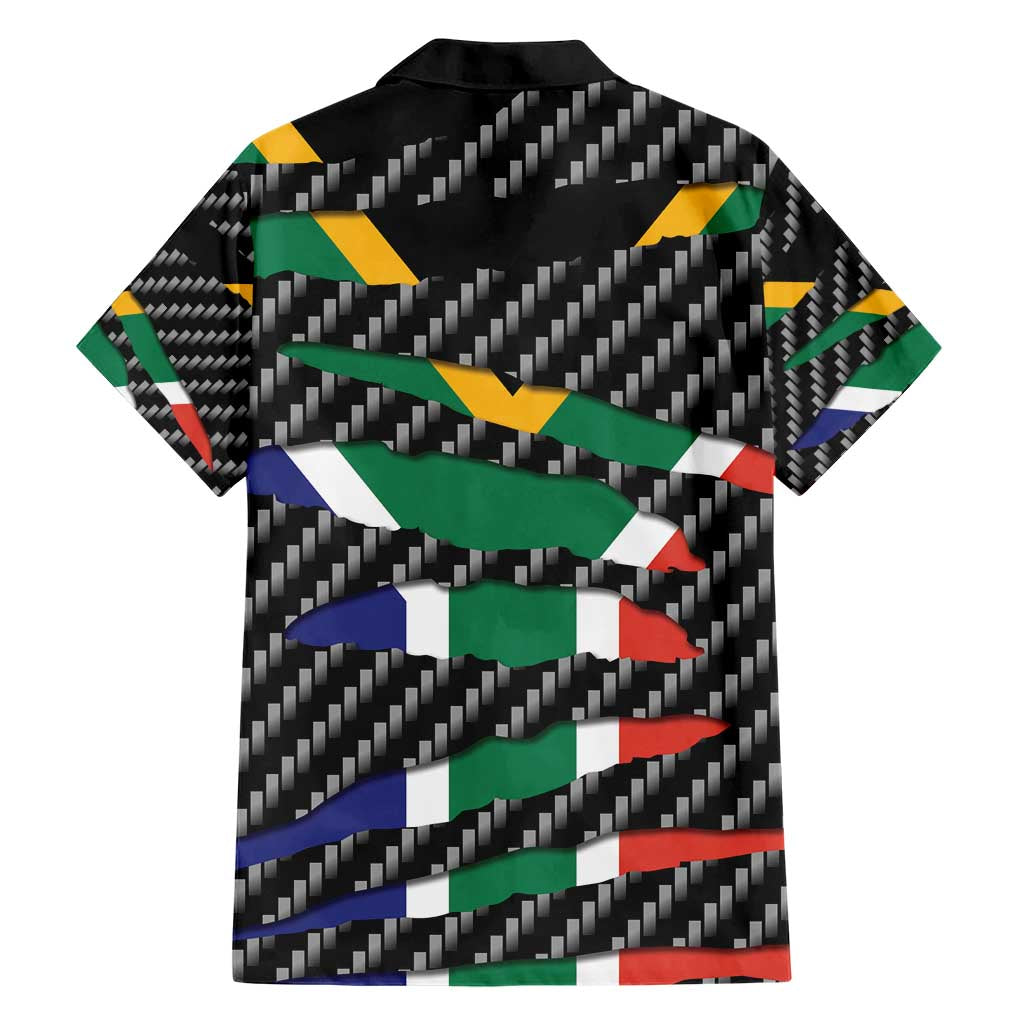 South Africa Beast Hawaiian Shirt Ripped Flag Graphic - Wonder Print Shop