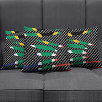 South Africa Beast Pillow Cover Ripped Flag Graphic - Wonder Print Shop