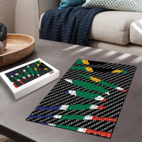 South Africa Beast Puzzle Ripped Flag Graphic - Wonder Print Shop