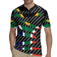 South Africa Beast Rugby Jersey Ripped Flag Graphic - Wonder Print Shop