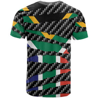 South Africa Beast T Shirt Ripped Flag Graphic - Wonder Print Shop