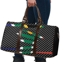 South Africa Beast Travel Bag Ripped Flag Graphic - Wonder Print Shop
