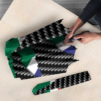 South Africa Beast Umbrella Ripped Flag Graphic - Wonder Print Shop