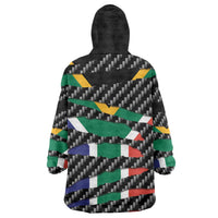 South Africa Beast Wearable Blanket Hoodie Ripped Flag Graphic - Wonder Print Shop