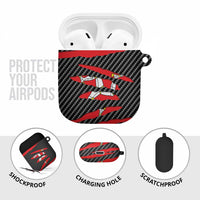 Isle of Man Beast AirPods Case Ripped Flag Graphic - Wonder Print Shop
