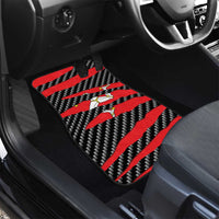 Isle of Man Beast Car Mats Ripped Flag Graphic - Wonder Print Shop