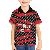 Isle of Man Beast Family Matching Mermaid Dress and Hawaiian Shirt Ripped Flag Graphic - Wonder Print Shop