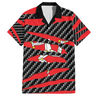 Isle of Man Beast Hawaiian Shirt Ripped Flag Graphic - Wonder Print Shop