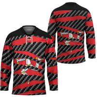 Isle of Man Beast Hockey Jersey Ripped Flag Graphic - Wonder Print Shop