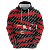Isle of Man Beast Hoodie Ripped Flag Graphic - Wonder Print Shop