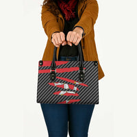 Isle of Man Beast Leather Bag Ripped Flag Graphic - Wonder Print Shop