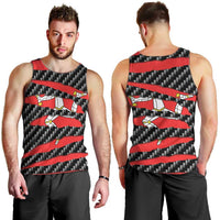 Isle of Man Beast Men Tank Top Ripped Flag Graphic - Wonder Print Shop