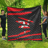 Isle of Man Beast Quilt Ripped Flag Graphic - Wonder Print Shop
