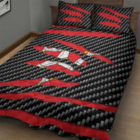 Isle of Man Beast Quilt Bed Set Ripped Flag Graphic - Wonder Print Shop