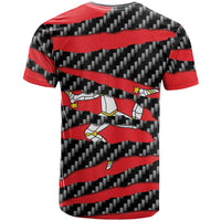 Isle of Man Beast T Shirt Ripped Flag Graphic - Wonder Print Shop