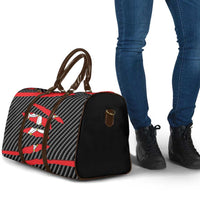 Isle of Man Beast Travel Bag Ripped Flag Graphic - Wonder Print Shop