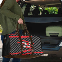 Isle of Man Beast Travel Bag Ripped Flag Graphic - Wonder Print Shop