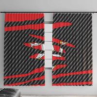 Isle of Man Beast Window Curtain Ripped Flag Graphic - Wonder Print Shop