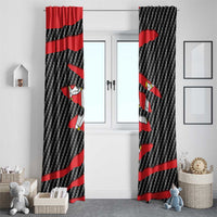 Isle of Man Beast Window Curtain Ripped Flag Graphic - Wonder Print Shop