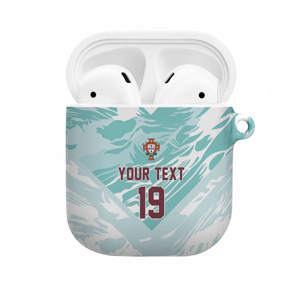 Custom World Football 2026 Portugal AirPods Case Luso Spirit Football Force