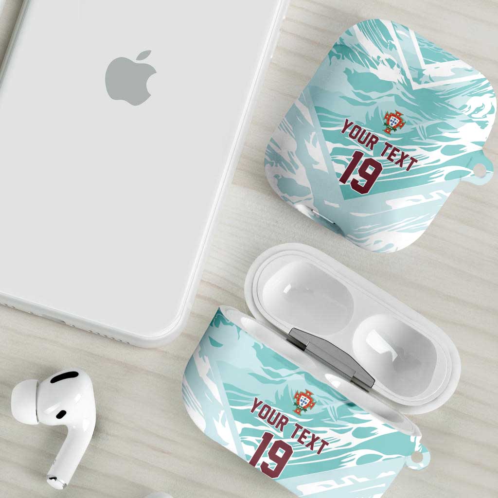 Custom World Football 2026 Portugal AirPods Case Luso Spirit Football Force