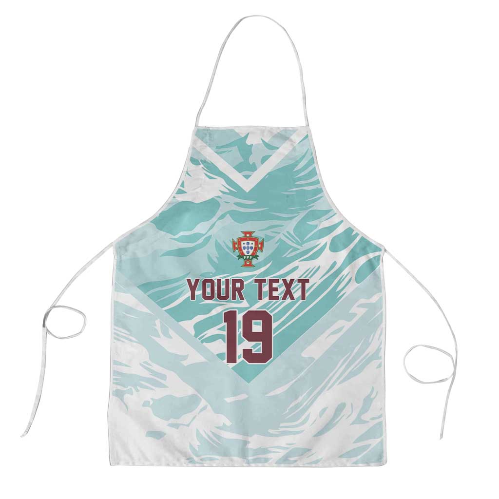 Custom World Football 2026 Portugal Apron Luso Spirit Football Force
