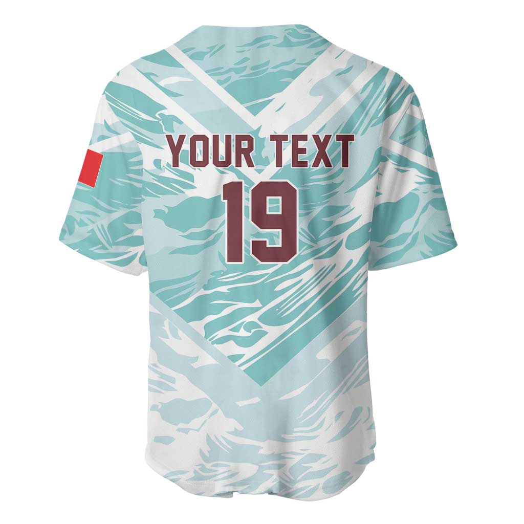 Custom World Football 2026 Portugal Baseball Jersey Luso Spirit Football Force