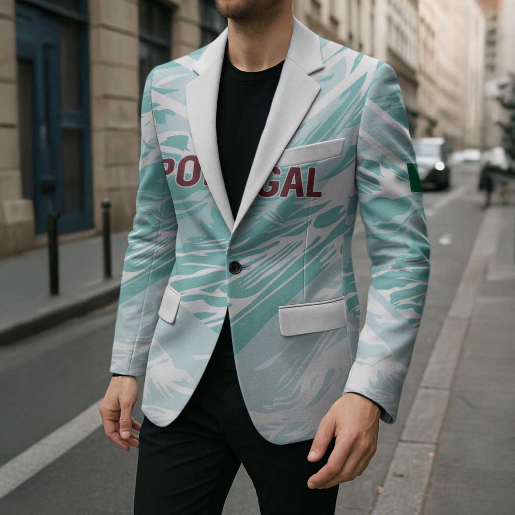 Custom World Football 2026 Portugal Blazer Luso Spirit Football Force