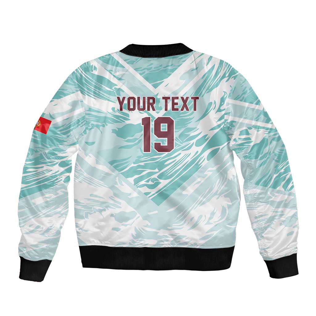 Custom World Football 2026 Portugal Bomber Jacket Luso Spirit Football Force