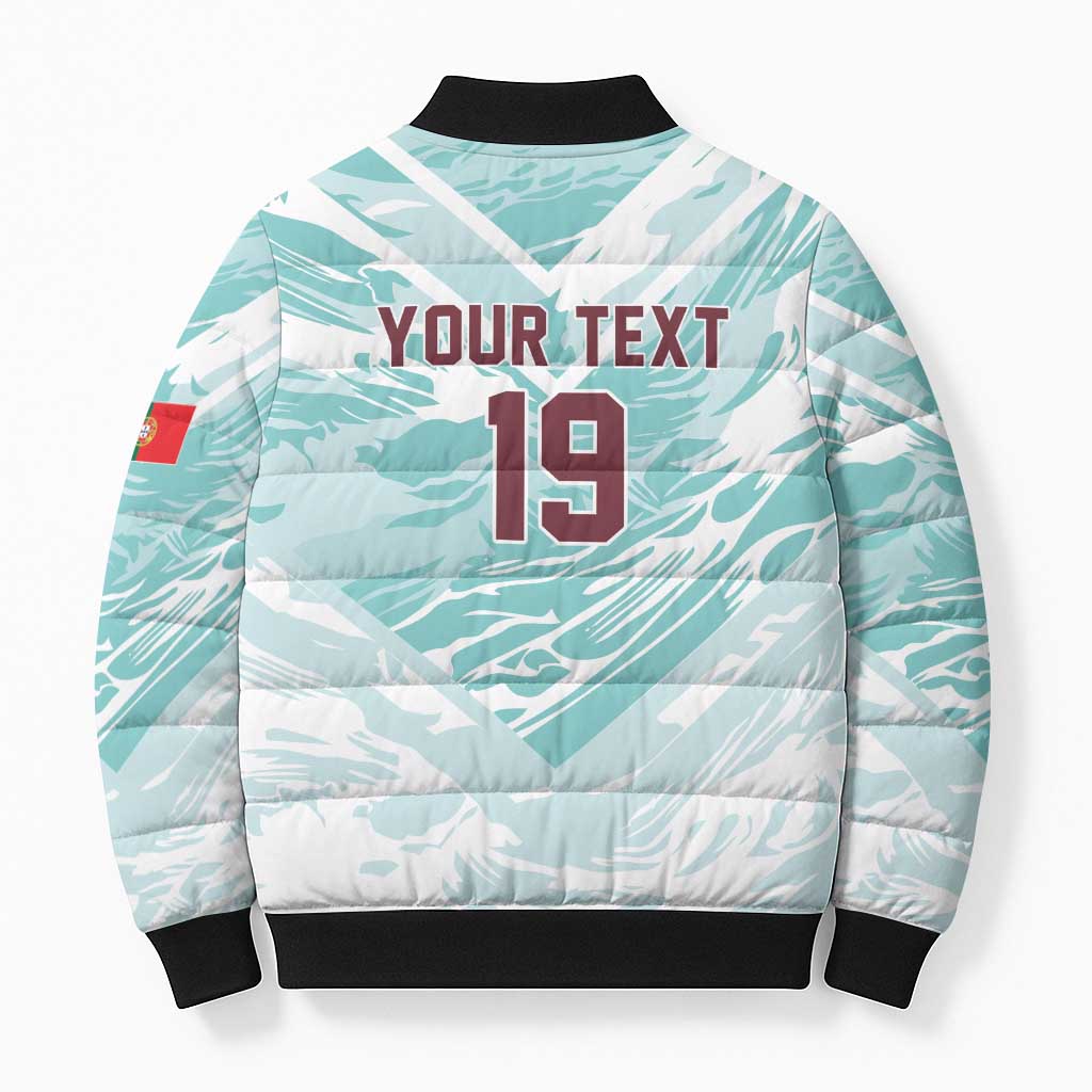 Custom World Football 2026 Portugal Bomber Puffer Jacket Luso Spirit Football Force
