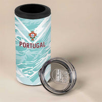 Custom World Football 2026 Portugal 4 in 1 Can Cooler Tumbler Luso Spirit Football Force