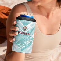 Custom World Football 2026 Portugal 4 in 1 Can Cooler Tumbler Luso Spirit Football Force