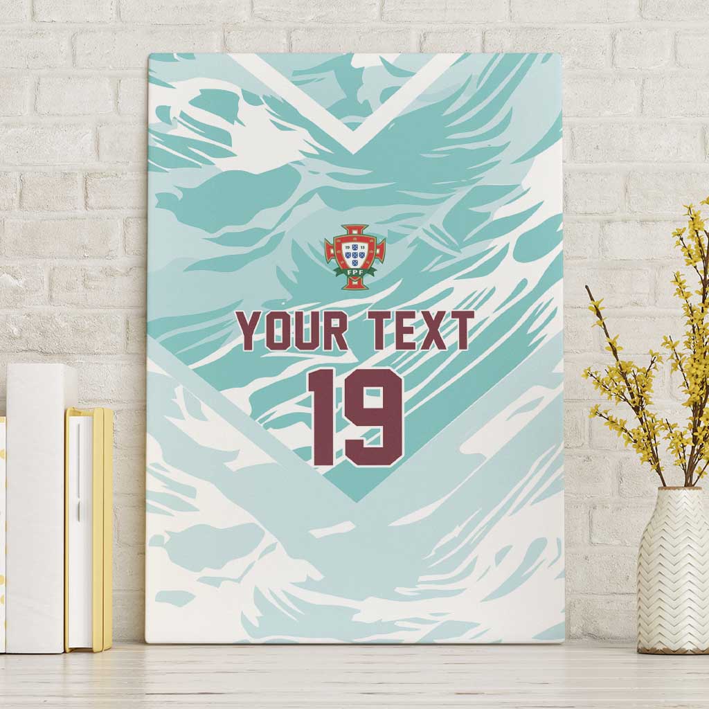 Custom World Football 2026 Portugal Canvas Wall Art Luso Spirit Football Force