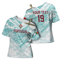 Custom World Football 2026 Portugal Cross Shoulder Shirt Luso Spirit Football Force