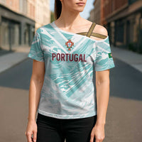 Custom World Football 2026 Portugal Cross Shoulder Shirt Luso Spirit Football Force