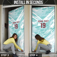 Custom World Football 2026 Portugal Door Cover Luso Spirit Football Force