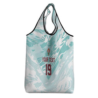 Custom World Football 2026 Portugal Grocery Bag Luso Spirit Football Force