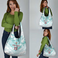 Custom World Football 2026 Portugal Grocery Bag Luso Spirit Football Force