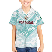 Custom World Football 2026 Portugal Hawaiian Shirt Luso Spirit Football Force