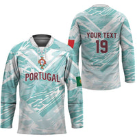 Custom World Football 2026 Portugal Hockey Jersey Luso Spirit Football Force