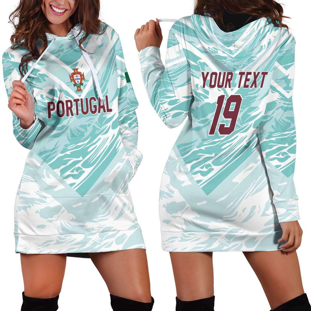 Custom World Football 2026 Portugal Hoodie Dress Luso Spirit Football Force