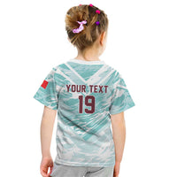 Custom World Football 2026 Portugal Kid T Shirt Luso Spirit Football Force