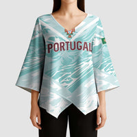 Custom World Football 2026 Portugal Kimono Sleeve Blouse Luso Spirit Football Force