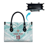 Custom World Football 2026 Portugal Leather Bag Luso Spirit Football Force