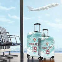 Custom World Football 2026 Portugal Luggage Cover Luso Spirit Football Force